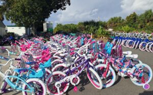 Annual Handlebars for the Holidays event in Cocoa Beach