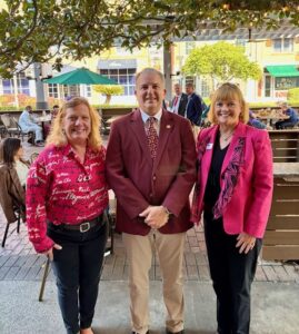 Karin Hoffman, Consultant for FEC, and T.J. Long met with CFO Jimmy Patronis. His last day as CFO was March 31st as he won the Special Election for Florida U.S. Representative, District 1.
