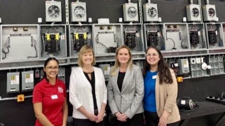 Southwest Florida Regional Director for U.S. Senator Rick Scott, recently visited ABC Institute (ABCI